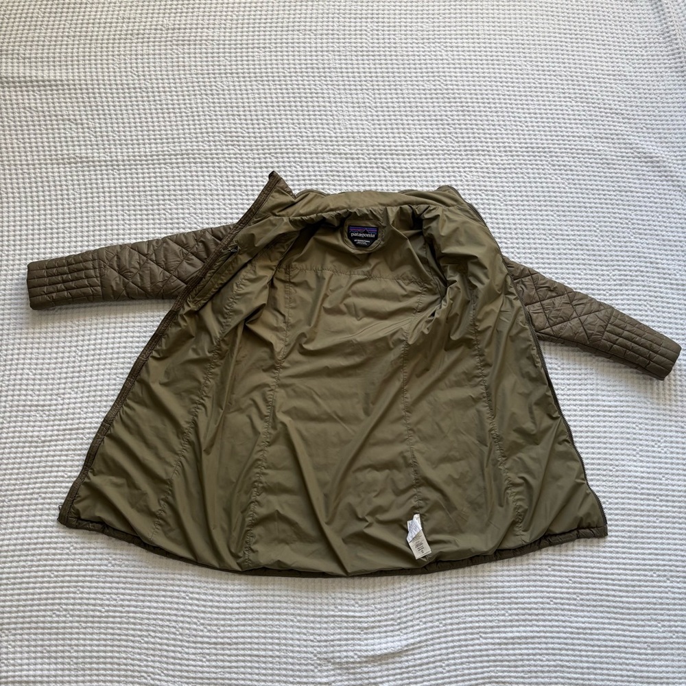 Patagonia Radalie Parka Mid-Thigh Quilted Sage Khaki Green - XS - Picture 10 of 10